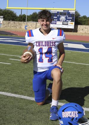 Childress’ Koen Gallian was recently nominated for Amarillo Globe-News’ Happy State Bank Athlete of the Week.