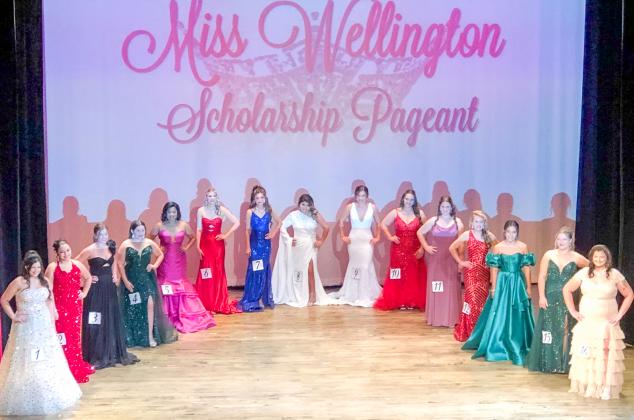 The 2025 Miss Wellington Scholarship Pageant slate.