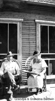 Grandpa and Grandma Baldwin