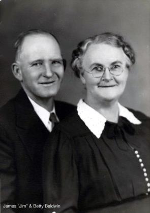 James “Jim” and Betty Baldwin