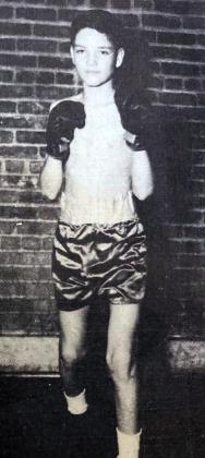 Boxer Gary Phillips, 85 lbs., Four-Year Letterman Winner, Shamrock District Golden Glove