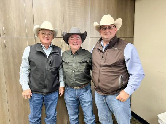 Recently touring a segment of House District 88, Rep. Ken King stops in Childress, where he met with constituents to discuss the 89th Regular Legislative Session, as well as the Special Sessions that followed, Tuesday, Dec. 2.
