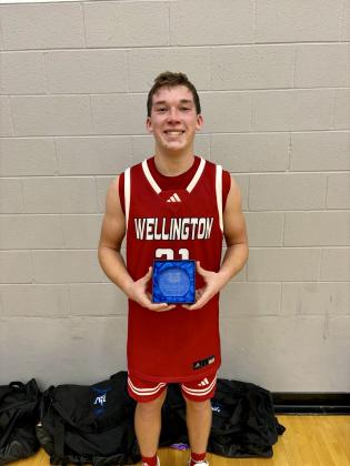 Wellington’s Cix Killian is selected to the 4th Annual Childress Rotary Holiday Invitational Large-School Division All-Tournament Team Saturday, Dec. 13 in Childress.