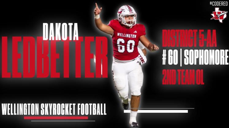 Dakota Ledbetter, Second Team Offensive Lineman