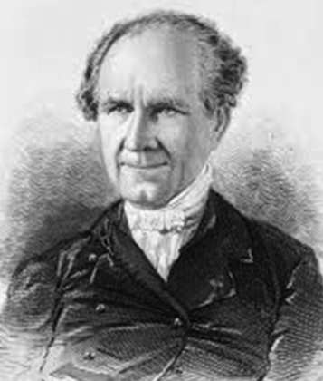 Steel engraving of Sam Houston, Governor of Tennessee and First President of the Republic of Texas.