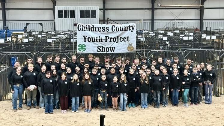 The Childress County Youth Project Show welcomes over 60 exhibitors Friday, Jan. 9-Saturday, Jan. 10 at the Mashburn Event Center and Arena.