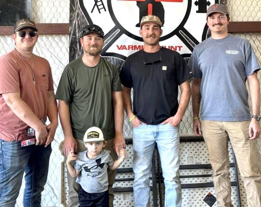 Kace Neskorik, Conner Washinton, Konner Worthington, Blake Ownes; Biggest Hog, 294 lbs.