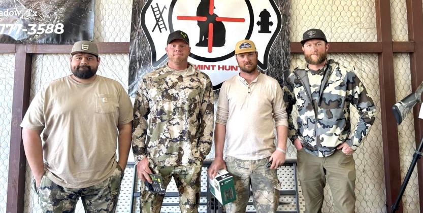 Britt Simpson, Korbyn Simpson, Caleb Brown, Trey Lowery; Target Weight Dog, 22.5 lbs.