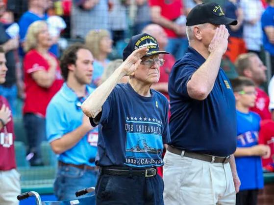 The late Cleatus Lebow, World War II veteran and USS Indianapolis survivor, will be honored in a new permanent exhibit at the Texas Panhandle War Memorial Center this weekend, Saturday, Feb. 7, during the museum’s Reflections on Military Service.