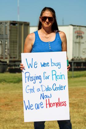 Local residents protested the sale of Madison Chase to AL’s Village-Condominiums, which has left residents of the 75-unit apartment complex homeless.