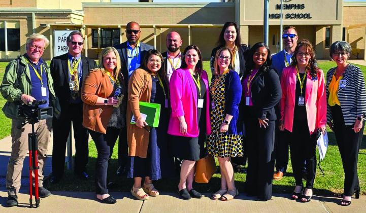 TEA TSL team visits Memphis ISD