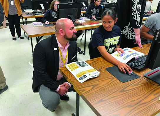 TEA TSL team visits Memphis ISD