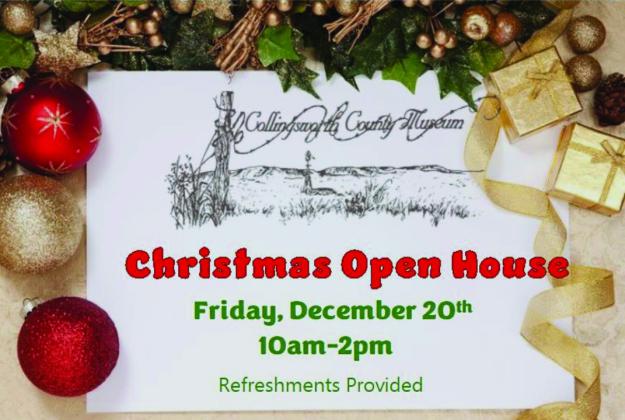 Collingsworth County Museum plans holiday open house