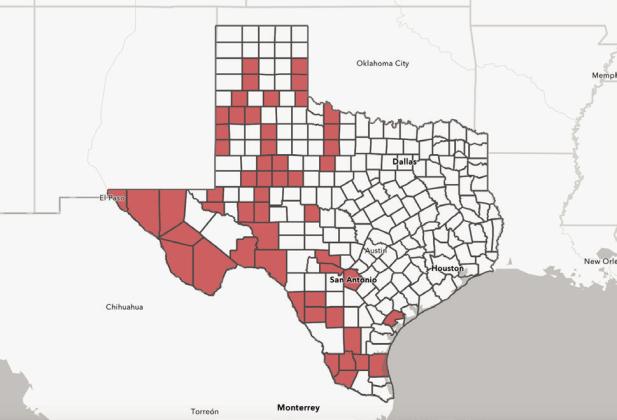 Childress County Commissioners lifted the burn ban Monday, June 12. Graphic Courtesy of Texas A&amp;amp;M Forest Service