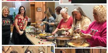 Wellington State Bank patrons partake in Christmas Open House