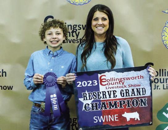 Collingsworth County youth reap rewards at 2023 livestock show