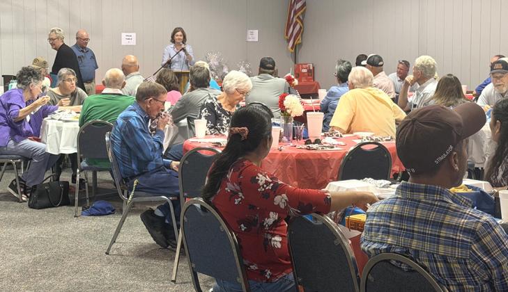 Decker describes cotton issues at Tri-County event