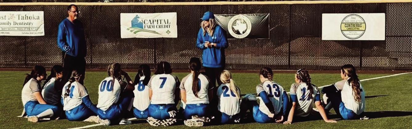 The Childress Lady Cats came up short in the area round, falling in a 7-0 shutout against the Coahoma Bulldogettes, who scored four runs in the second inning to secure their win, Friday, May 2. Pitching, Ansley Parr gave up seven runs on seven hits over six innings, striking out eight and walking four. Courtesy Photo