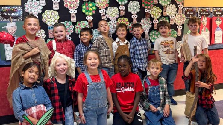 Lauren Patterson’s first-grade Sparklers.