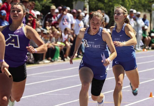 Childress competes in Region 1-3A Track and Field Championships