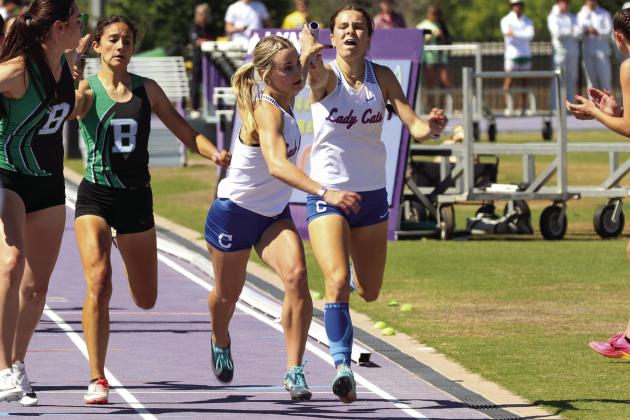 Childress competes in Region 1-3A Track and Field Championships