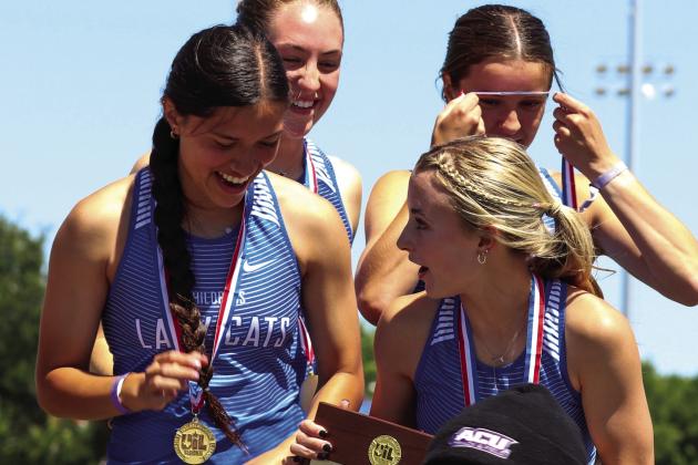 Childress competes in Region 1-3A Track and Field Championships