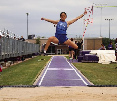 Childress competes in Region 1-3A Track and Field Championships