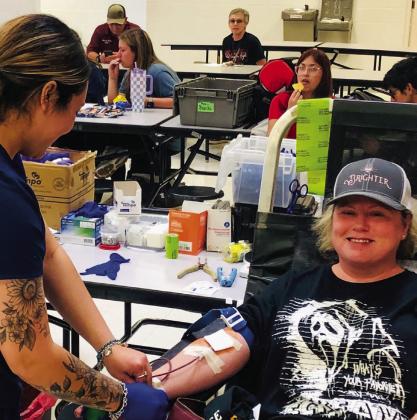 Wellington blood drives brings out 21 donors
