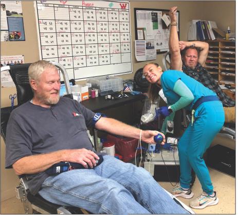Coffee Blood Center meets Collingsworth County goal