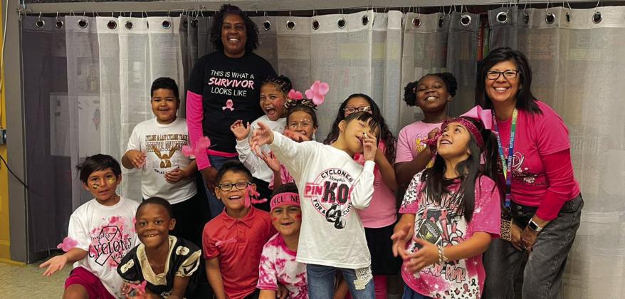 Cyclones ‘pink out’ in honor of Breast Cancer Awareness Month