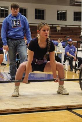Ladies lift big at Childress Powerlifting Invitational
