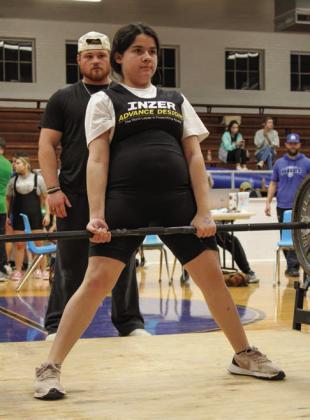 Ladies lift big at Childress Powerlifting Invitational