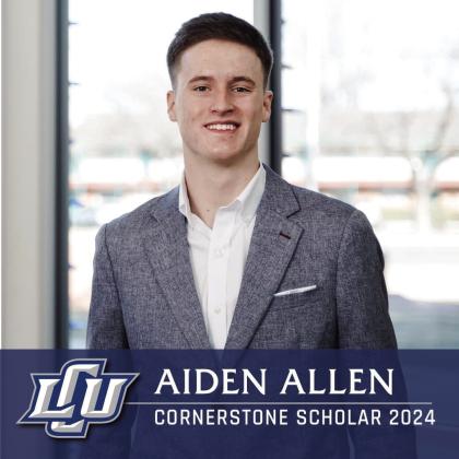 Childress’Allen recognized as LCU Cornerstone Scholar