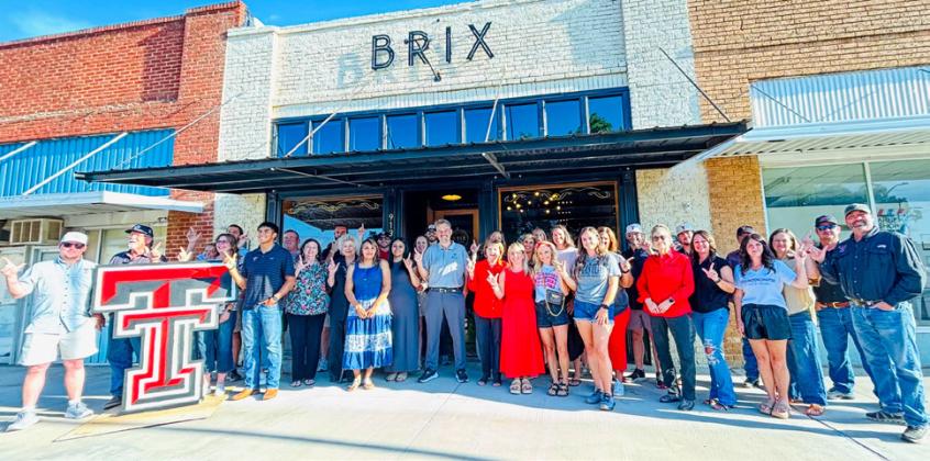 BRIX Bar and Eatery in downtown Wellington welcomes the Texas Tech Alumni Association-Wellington Chapter Rockets to Raiders, including the 2025 scholarship recipients, Sunday evening, Aug. 3.