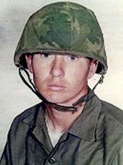 Phillip Warren Tompkins in combat gear.