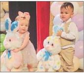 One-Year-Old Tiny Tot Revue winners include Libby Leigh Needham, daughter of Kacee Needham and Eric Needham, and Izan Garcia, son of Jackie Garcia.