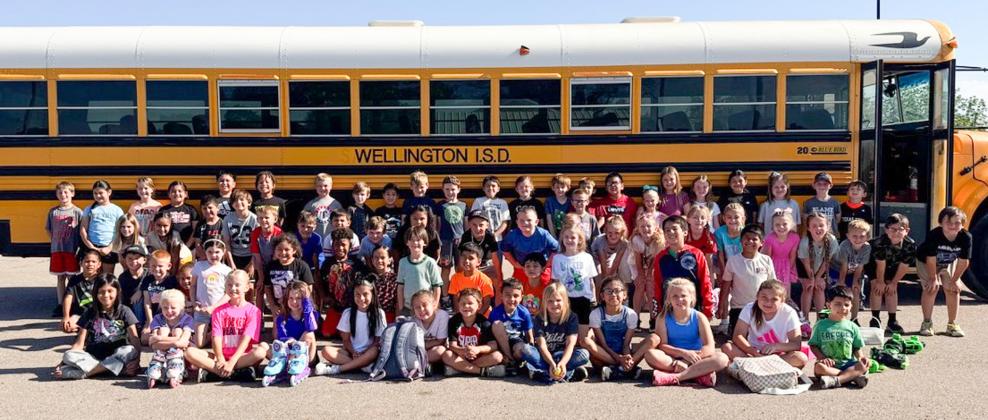 Kindergarten-second-grade sparklers journey to the Wellington Aquatics Venue (WAV) track on Wednesday, May 13 for an Accelerated Reading (AR) Celebration. Students rode bikes and scooters, skated and created chalk art designs on the sidewalks as a reward for reaching their AR goals.