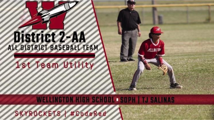 TJ Salinas, Sophomore, First Team Utility