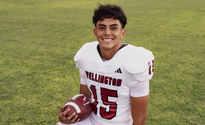 Anthony Ortiz, Senior, First Team All-District Defensive End, First Team All-District Tight End