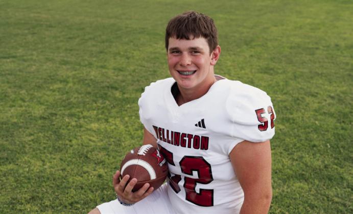 Hunter Hedrick, Sophomore, Second Team All District Offensive Lineman
