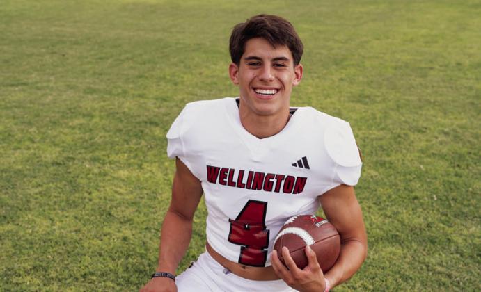 Noah Cantu, Junior, First Team All-District Running Back, Second Team All-District Linebacker