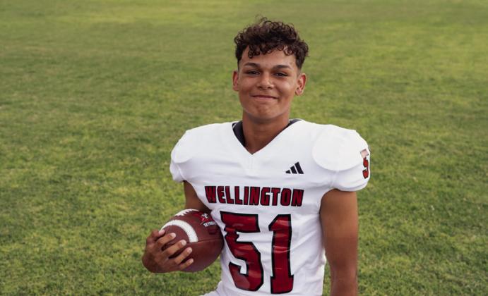 Kingston Molina, Sophomore, Second Team All District Linebacker