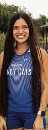 Senior Lady Cat Clarissa Gamboa is a Texas High School Coaches Association (THSCA) 2023 Cross County Academic All-State Honorable Mention. Statham Photography
