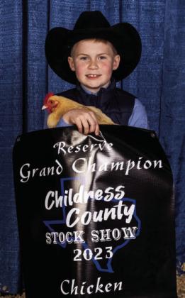 2023 Childress County Youth Project Grand and Reserve Grand Champions