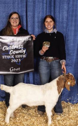 2023 Childress County Youth Project Grand and Reserve Grand Champions