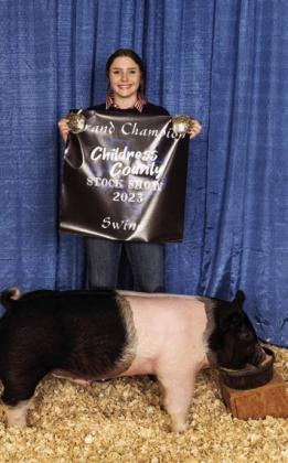 2023 Childress County Youth Project Grand and Reserve Grand Champions