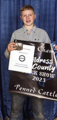 2023 Childress County Youth Project Grand and Reserve Grand Champions