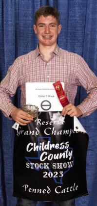 2023 Childress County Youth Project Grand and Reserve Grand Champions