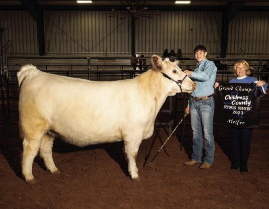 2023 Childress County Youth Project Grand and Reserve Grand Champions
