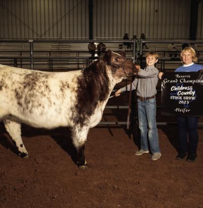 2023 Childress County Youth Project Grand and Reserve Grand Champions
